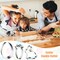 Easter Cookie Cutters, 3 Piece Stainless Steel Easter Cookie Cutter Set, Easter Bunny, Egg, Carrot Shapes Cookie Molds for Easter Baking Spring Party Decorations